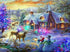 Houses under Snow DIY Diamond Paintings